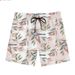 Premium Products 2025 Summer 3D Printed Breathable Surfing Pants Men's Floral Beach Shorts_viptrois.com