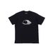 Men's Clothing Pure Cotton Loose Short Sleeved T-Shirt 250g Heavyweight American Style Vintage Eye Print Unisex Men's And Women's Top_viptrois.com