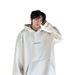 American 400g Heavy Black Hooded Sweater Men's Spring And Autumn Design Sense Ruffian Handsome High Sense Cleanfit Jacket_viptrois.com