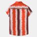 Men's Clothing Hawaiian Series Beach Style Suit Collar Printed Short-Sleeved Beach Pants Suit_viptrois.com