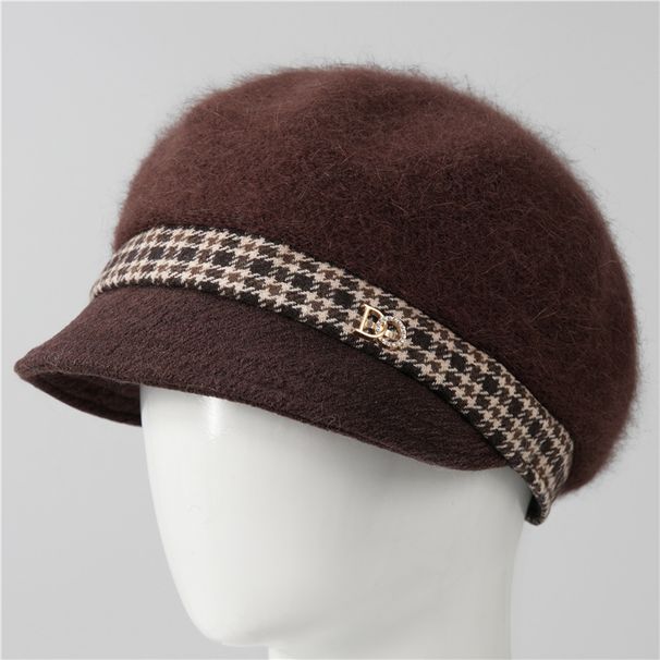 Autumn Winter Hats Children, Middle aged and Elderly, Mom with Thick Velvet for Warmth, Duck Tongue Ear Protection,_viptrois.com