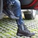 Combat Boots Medium Tactical Boots Black Desert Boots Rubber Sole_viptrois.com