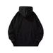 Stylish Unisex Cotton Hoodie With Starry Print - Loose Fit Casual Pullover For Men & Women (Black, M-XXL)_viptrois.com
