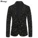CT Velvet Gold Foil Trim Suit For Singers, Hosts, Choir MCs, Stage Performance Tuxedos_viptrois.com