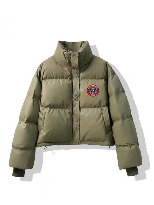Men's Clothing Wash Free, Short Down Filled Cotton Jacket For Couples, Tiger Head Style, Thickened Puffer Jacket, Trendy Coat For Petite Women, 01_viptrois.com