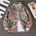 European Popular Men's Shirt Jackets, Autumn Explosive Yarn-dyed Jacquard Casual Lapel Jackets, Trendy Versatile Loose Tuxede Tops_viptrois.com