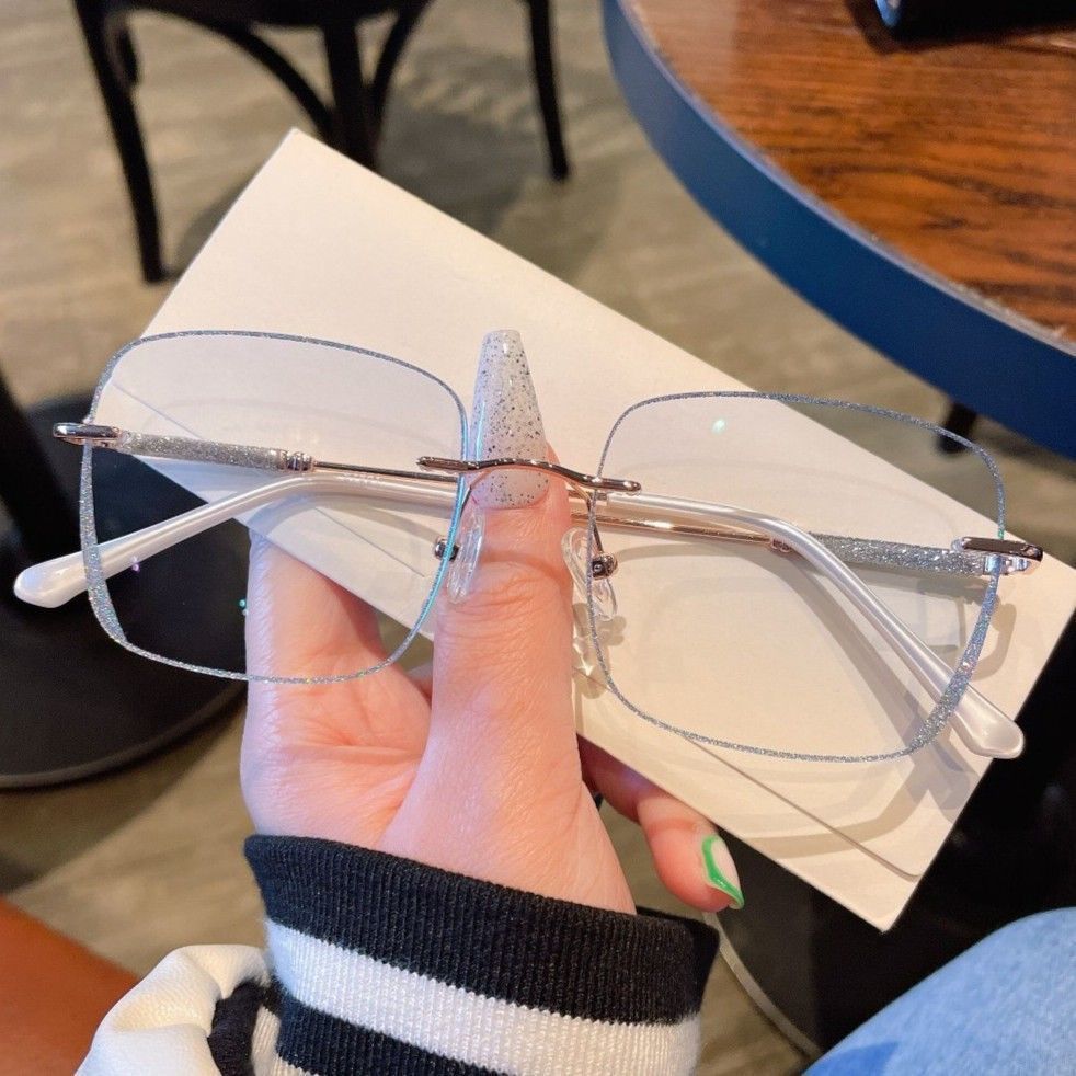 New Style Fashion Ladies Starlight Anti Blue Light Vibrato Reading Glasses Eye Protection_viptrois.com