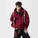 2025 Spring New Design Style Hand woven Rope Solid Color Hoodie Hoodie Sweatshirt Cleanfin Jacket for Men_viptrois.com