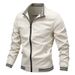 Jacket Men's Spring And Autumn Sports Casual Youth Stand-up Collar Jacket Top_viptrois.com