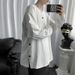 Spring And Autumn Side-breasted Sweater Men's Ins Crew Neck Pullover Versatile Trend Hong Kong Trend Loose Long Sleeve T-Shirt Top_viptrois.com