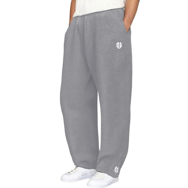 Embroidered Zip-Up Hoodie Pants - Streetwear Hip-Hop Joggers For Men & Women (Black, Light Gray, Pink, Navy)_viptrois.com