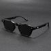 New Small Frame Single Beam Sunglasses Trend Fashion Sunglasses Plain Rice Nail Glasses T1366_viptrois.com