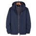 Men's Clothing Outdoor Couple's Rush Clothes Casual Waterproof Jacket Two-Piece Detachable Mountaineering Suit_viptrois.com