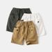 Mother & Kids Fashion Children's Clothing Pants 2025 New Boys' Shorts Korean Version Children's Casual Solid Color Shorts One Piece Trendy_viptrois.com