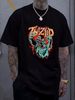 twiztid Zombie T Shirt Breathable Stylish Summer Comfortable Fashion Stretched Homme Versatile Casual Slightly Soft Top For Everyday Wear_viptrois.com