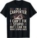T-shirtfunny Carpentry Design 2026 For Carpenter Men Women Woodwo_viptrois.com