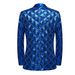 Men's Clothing New men's clothing three dimensional square sequin casual dance suit jacket boutique fashion suit jacket_viptrois.com