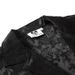 Men's Clothing New Style Personality Street Hip-hop Beach Loose Black Pattern Flower Short-sleeved Shirt Cardigan For Men And Women_viptrois.com