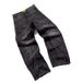 Men's Clothing Retro Flame Stitching Wide Leg Jeans Y2k Hip Hop Punk Raw Edge Embroidery Jeans_viptrois.com