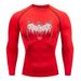 Men's Clothing Compression Shirt Black Fitness T Shirt Men's Muscle Quick Drying Fitness Sportswear Sun Protection Sports T Shirt_viptrois.com