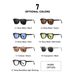 Men's Sunglasses High End Large Frame Personality Polygonal Men's Retro Pin Anti Ultraviolet_viptrois.com