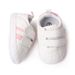 Mother & Kids Baby Velcro White Sneakers New Baby Shoes Toddler Shoes Soft Soled Shoes_viptrois.com