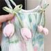 Summer Girls Floral Dress Baby Korean Version Children's Clothing Girl Stylish Tulip Sling Princess Dress Trendy Foreign Trade_viptrois.com