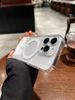 Original Transparent For Mag Safe Wireless Charge Magnetic Case For IPhone 17 Air 16 15 14 13 12 11 Pro Max 7 8 Plus_viptrois.com