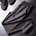 Men's Clothing Thin Ice Silk Casual Pants Quick Drying Versatile Sports Pants Version Of Nine Point Pants_viptrois.com