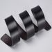 Men's Belt With Toothless Automatic Buckle Flat Belt With Fine Grain Buckle 94 Grain Belt Without Head_viptrois.com