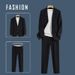 Men's Clothing Spring And Summer Thin Loose Fitting Suits For Men, Business Formal Wear, Casual Fashion, Handsome Small Suit Jackets_viptrois.com