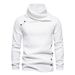 Men's Clothing Autumn And Winter New Style Men's Fashion Casual Pile Neck Sweater Knitwear_viptrois.com