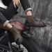 Men's Classic Leather Martin Boots - Rugged Outdoor Style With Soft Lining & Anti-Slip Sole (Black/Brown/Army Green)_viptrois.com