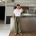 Men's Clothing High-End Style Men's Casual Trousers Loose Straight Leg Wide Leg Versatile Spring Autumn Style_viptrois.com