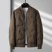 Pure New Men's Down Casual Business Short Thickened Jacket For Young And Middle-aged Men Baseball Collar Coat_viptrois.com