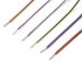 Hollow Flat Color Polyester LACES Fit Canvas Shoes Board Shoes Small White Shoes_viptrois.com