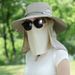 Women's Detachable Top Sun Hat - Breathable & UPF 50+ Camo Bucket Hat For Hiking & Travel_viptrois.com
