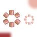 Short Glitter Gold Powder Deep Skin Toenail Simple Joker Elegant European and American Wear Toenail Foreign Trade 24 Pieces_viptrois.com