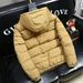 Men's Clothing Station Dark Flower Hooded Cotton Cotton Coat Men's Winter Warm Thickened Coat Winter Coat Men's Printed Cotton Coat_viptrois.com