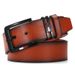 VOOTHOST Belt for Men Brand Design Leather Classical Alloy Pins Buckle Waist Belts Punk for Jeans Leisure Waistband F0047_viptrois.com