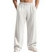 Men's Heavyweight Hip-Hop Sweatpants – Relaxed Fit, Straight-Leg Joggers With Jacquard Stripes For Casual & Streetwear_viptrois.com
