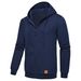 Cross-Border European And American Men's Plaid Jacquard Sweatshirt Long Sleeve Hoodie Warm Color Hooded Sports Zipper_viptrois.com