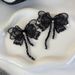 Lace Bow Shoe Buckle Niche Pearl Tassel Shoelace Decoration Beaded Sneaker Flower DIY Accessories Detachable_viptrois.com