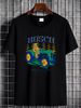Busch Beer T Shirt CHIVE Brand Large White Retro Art Bear Tractor Versatile Stylish Homme Unisex Designer Clothes Slightly Soft Breathable Casual_viptrois.com
