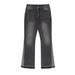 Men's Washed Jeans Artistic Splatter Paint Distressed Details Straight-Leg Midweight Cotton Mid Waist Zipper Fly Blue Gray High Street Fashion S-XL_viptrois.com