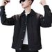 Autumn New Style Turn-Down Collar Men's High-End Trendy Versatile Jacket Fashion Casual Youth Simple Top Trend_viptrois.com