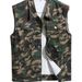Men's Jacket Denim Top Short SleeveDenim Jacket Trendy New Style_viptrois.com