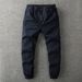 K Retro Camouflage Pants, Leg Tied Pants, Men's Straight Leg Slim Fit Work Pants, Casual Pants, Small Leg Pants, Men's Pants_viptrois.com