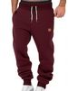 Men's Clothing Foreign Trade Spring And Autumn Men's Casual Sports Trousers Color Trend Sweatpants European And American Loose Leg Pants_viptrois.com