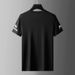 Men's Clothing station light luxury high-end light luxury brand men's summer printed hot diamond short-sleeved T-shirt trousers casual suit_viptrois.com